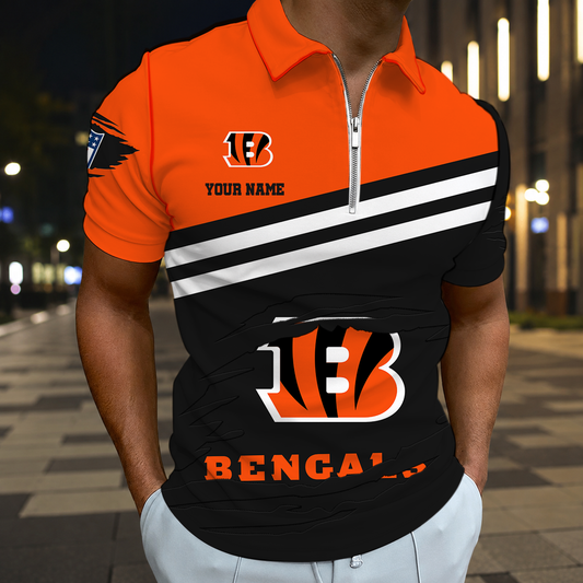 LIMITED EDITION - NEW CUSTOMIZED NFL16 CCB CINCINNATI BENGALS T-SHIRT, POLO SHIRT, ZIP POLO SHIRT, SWEATSHIRT, HOODIE & ZIP HOODIE