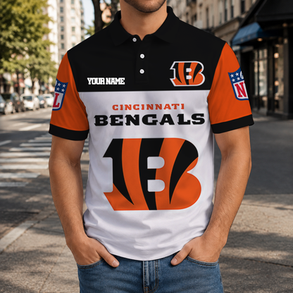 LIMITED EDITION - NEW CUSTOMIZED NFL16 CCB CINCINNATI BENGALS T-SHIRT, POLO SHIRT, ZIP POLO SHIRT, SWEATSHIRT, HOODIE & ZIP HOODIE