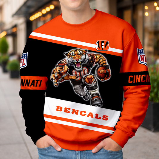 LIMITED EDITION - NEW CUSTOMIZED NFL16 CCB CINCINNATI BENGALS UNISEX T-SHIRT, POLO, HOODIE & JACKETS