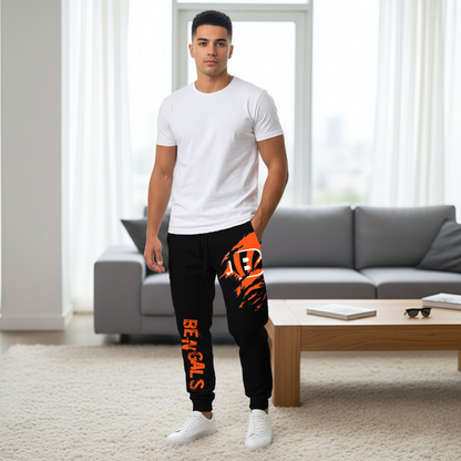 LIMITED EDITION - NEW PERSONALIZED NFL16 CCB CINCINNATI BENGALS JOGGERS