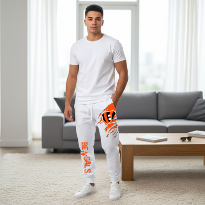 LIMITED EDITION - NEW PERSONALIZED NFL16 CCB CINCINNATI BENGALS JOGGERS