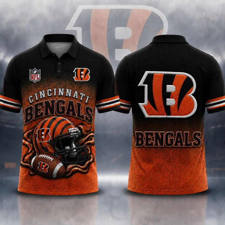 LIMITED EDITION - NEW CUSTOMIZED NFL16 CINCINNATI BENGALS T-SHIRTS, POLO, SWEASHIRTS, V-NECK T-SHIRT, HOODIE & ZIP HOODIE