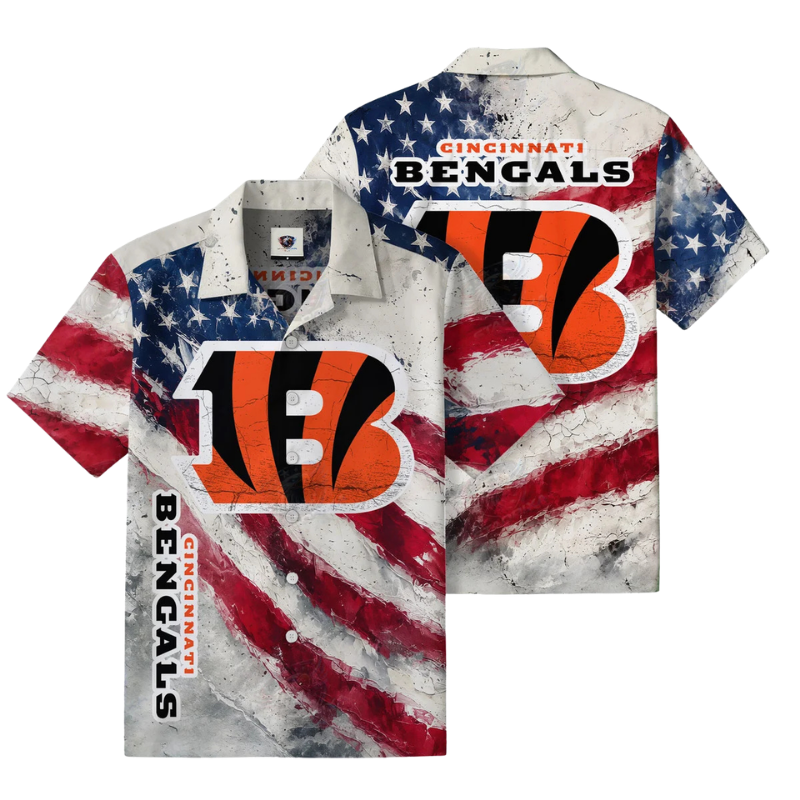 LIMITED EDITION - NEW CUSTOMIZED NFL16 CCB CINCINNATI BENGALS UNISEX HAWAIIAN SHIRT