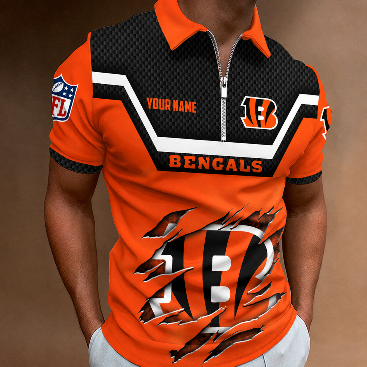 LIMITED EDITION - NEW CUSTOMIZED NFL16 CCB CINCINNATI BENGALS T-SHIRT, POLO SHIRT, ZIP POLO SHIRT, SWEATSHIRT, HOODIE & ZIP HOODIE
