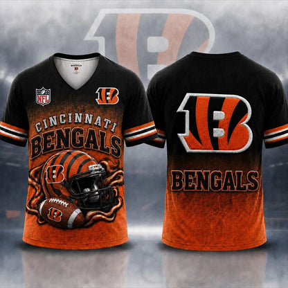 LIMITED EDITION - NEW CUSTOMIZED NFL16 CINCINNATI BENGALS T-SHIRTS, POLO, SWEASHIRTS, V-NECK T-SHIRT, HOODIE & ZIP HOODIE