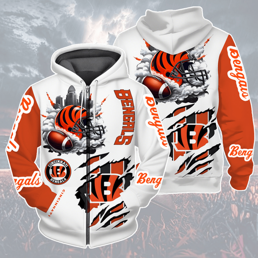LIMITED EDITION - NEW CUSTOMIZED NFL16 CCB CINCINNATI BENGALS UNISEX T-SHIRT, POLO, HOODIE & JACKETS