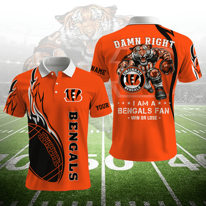 LIMITED EDITION - NEW CUSTOMIZED NFL16 CCB CINCINNATI BENGALS UNISEX T-SHIRT, POLO, HOODIE & JACKETS
