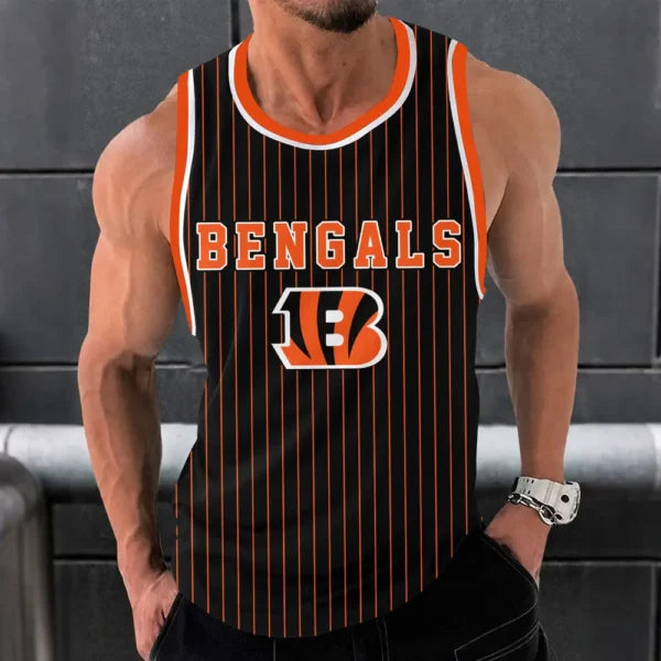 [SPECIAL OFFER] NEW CUSTOMIZED NFL16 CCB CINCINNATI BENGALS UNISEX TANK TOP