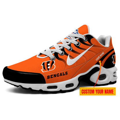 [SPECIAL OFFER] NEW CUSTOMIZED NFL16 CCB CINCINNATI BENGALS AIR MAX PLUS SNEAKERS