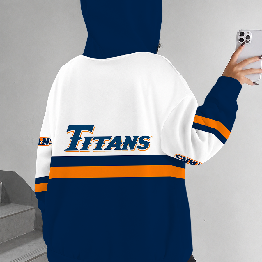[FAN FAVORITE] NEW CUSTOMIZED NCAA CWS16 CFT CAL STATE FULLERTON TITANS ZIP HOODIE