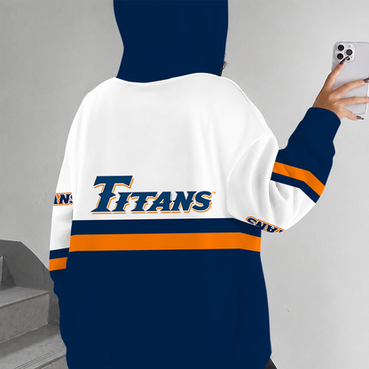 [FAN FAVORITE] NEW CUSTOMIZED NCAA CWS16 CFT CAL STATE FULLERTON TITANS ZIP HOODIE