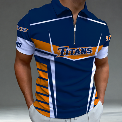 [FAN FAVORITE] NEW CUSTOMIZED NCAA CWS16 CFT CAL STATE FULLERTON TITANS POLO SHIRT
