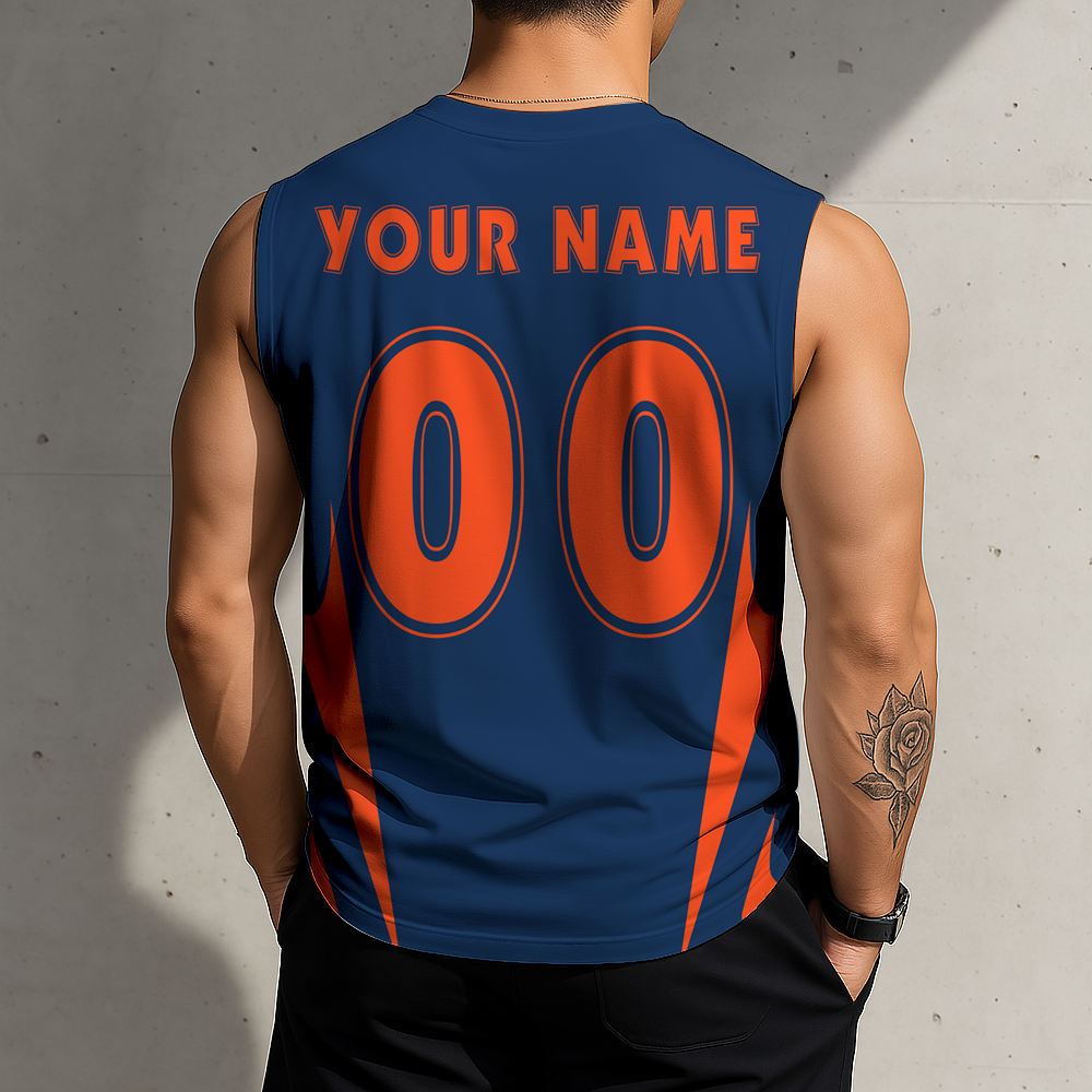LIMITED EDITION - NEW CUSTOMIZED MLB16 DTS DETROIT TIGERS MEN'S GYM SHIRT