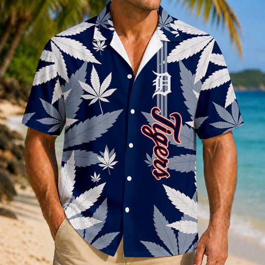 LIMITED EDITION - NEW CUSTOMIZED MLB16 DTS DETROIT TIGERS UNISEX HAWAIIAN SHIRT