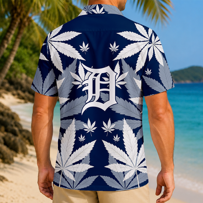 LIMITED EDITION - NEW CUSTOMIZED MLB16 DTS DETROIT TIGERS UNISEX HAWAIIAN SHIRT