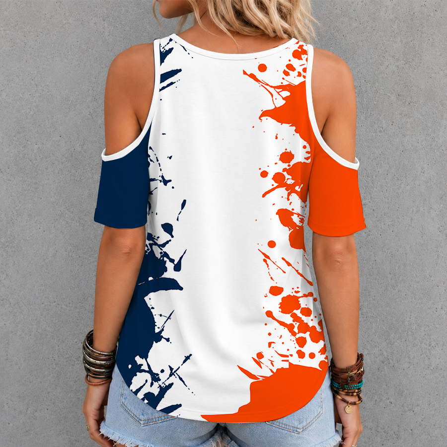 [FLASH SALE] NEW CUSTOMIZED MLB16 DTS DETROIT TIGERS CRISS CROSS V-NECK TOP