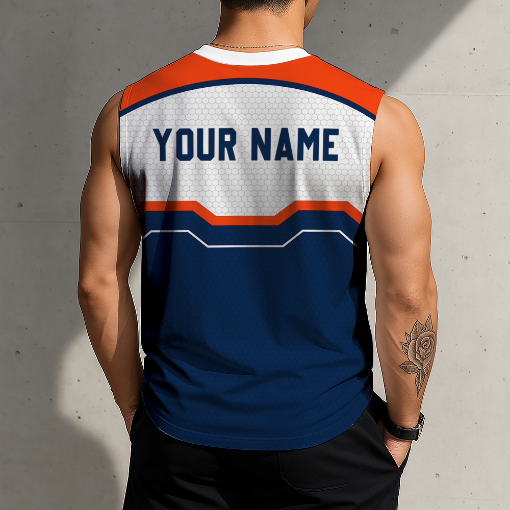 LIMITED EDITION - NEW CUSTOMIZED MLB16 DTS DETROIT TIGERS MEN'S GYM SHIRT