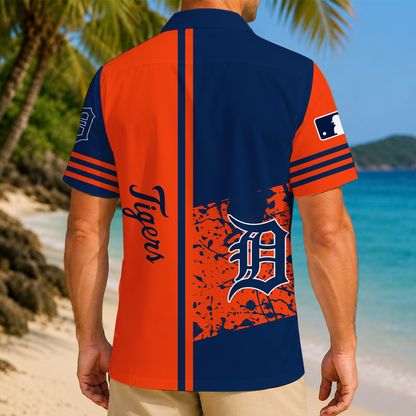 LIMITED EDITION - NEW CUSTOMIZED MLB16 DTS DETROIT TIGERS UNISEX HAWAIIAN SHIRT