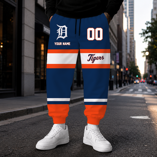 VIRAL EDITION - NEW CUSTOMIZED MLB16 DTS DETROIT TIGERS SWEATPANTS