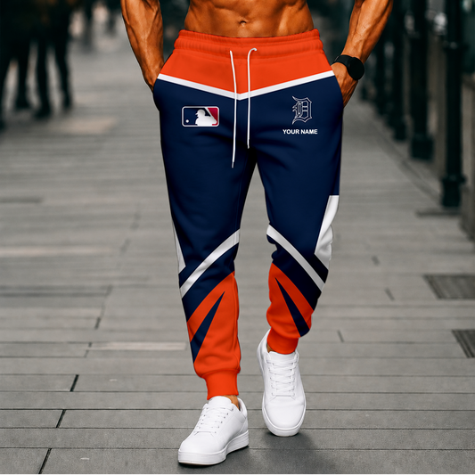 LIMITED EDITION - NEW CUSTOMIZED MLB16 DTS DETROIT TIGERS SWEATPANTS