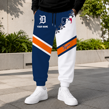 LIMITED EDITION - NEW CUSTOMIZED MLB16 DTS DETROIT TIGERS SWEATPANTS