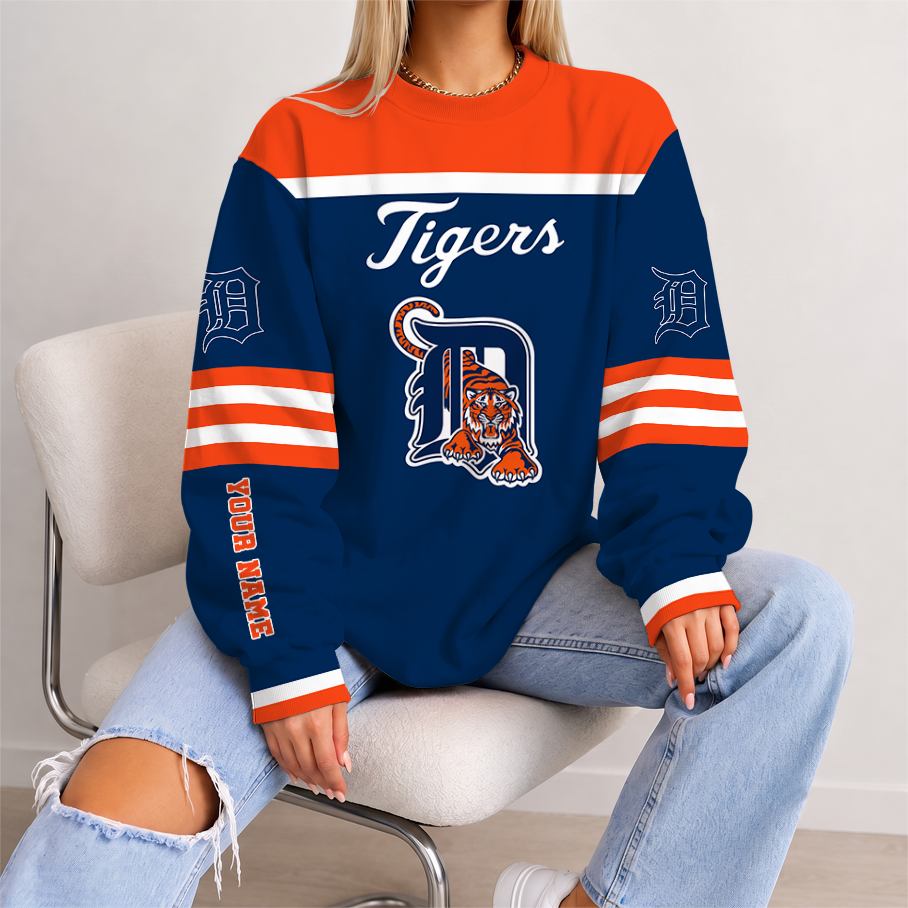 [FLASH SALE] NEW CUSTOMIZED MLB16 DTS DETROIT TIGERS UNISEX SWEATSHIRT