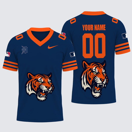 [FLASH SALE] NEW CUSTOMIZED MLB16 DTS DETROIT TIGERS FOOTBALL JERSEY