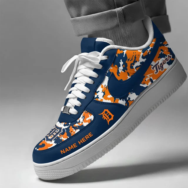 [FLASH SALE] NEW CUSTOMIZED MLB16 DTS DETROIT TIGERS AF1 SHOES