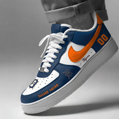 [FLASH SALE] NEW CUSTOMIZED MLB16 DTS DETROIT TIGERS AF1 SHOES
