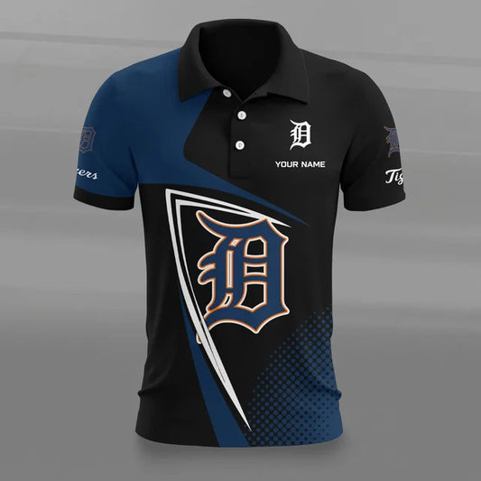 [FLASH SALE] NEW CUSTOMIZED MLB16 DTS DETROIT TIGERS POLO SHIRT