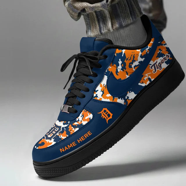 [FLASH SALE] NEW CUSTOMIZED MLB16 DTS DETROIT TIGERS AF1 SHOES