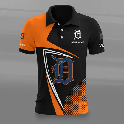 [FLASH SALE] NEW CUSTOMIZED MLB16 DTS DETROIT TIGERS POLO SHIRT