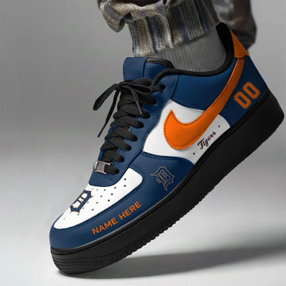 [FLASH SALE] NEW CUSTOMIZED MLB16 DTS DETROIT TIGERS AF1 SHOES