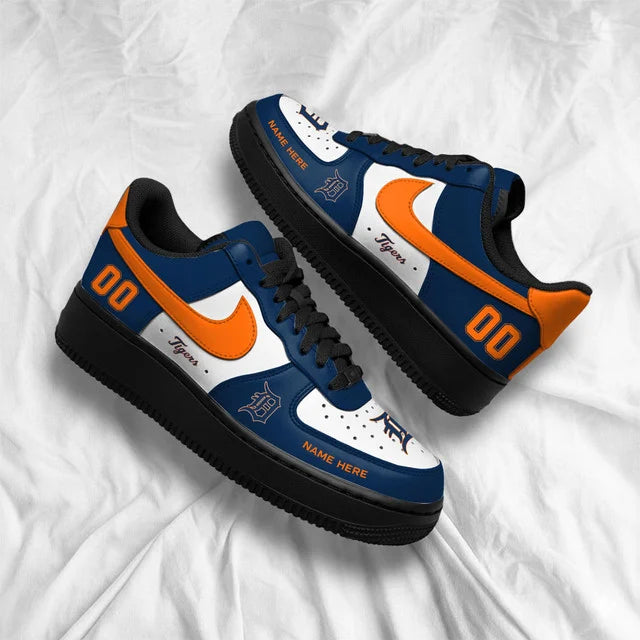 [FLASH SALE] NEW CUSTOMIZED MLB16 DTS DETROIT TIGERS AF1 SHOES