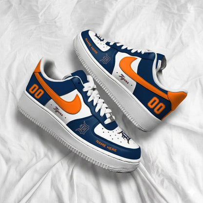 [FLASH SALE] NEW CUSTOMIZED MLB16 DTS DETROIT TIGERS AF1 SHOES