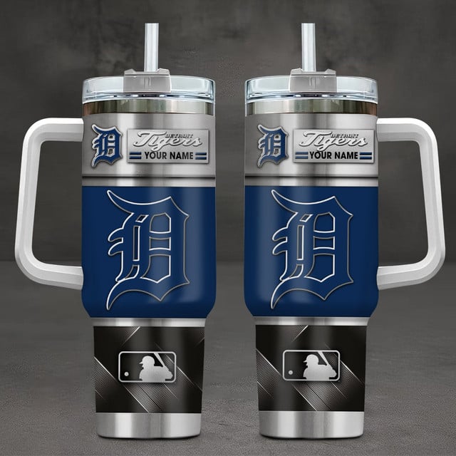 LIMITED EDITION - NEW CUSTOMIZED MLB16 DTS DETROIT TIGERS TUMBLER CUP