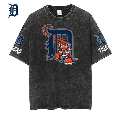 [FLASH SALE] NEW CUSTOMIZED MLB16 DTS DETROIT TIGERS MULTICOLOR WASHED TEE