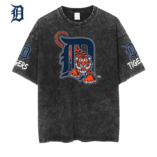 [FLASH SALE] NEW CUSTOMIZED MLB16 DTS DETROIT TIGERS MULTICOLOR WASHED TEE