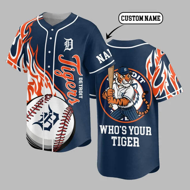 [FLASH SALE] NEW CUSTOMIZED MLB16 DTS DETROIT TIGERS BASEBALL JERSEY