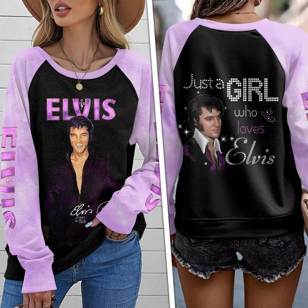 [FAN FAVORITE] NEW CUSTOMIZED ELVIS PRESLEY UNISEX SWEATSHIRT