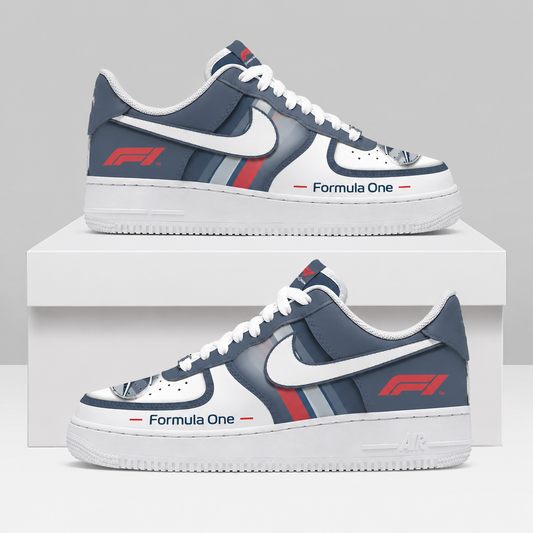 LIMITED RUN - NEW CUSTOMIZED F116 F1 FORMULA ONE AF1 SNEAKERS