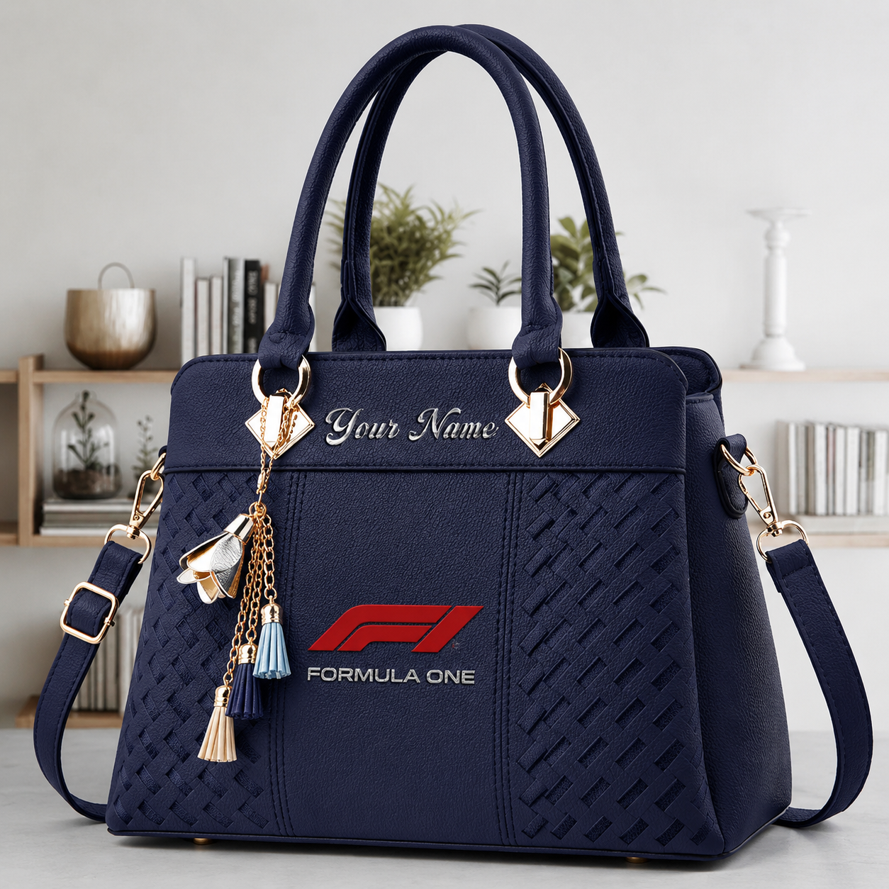 LIMITED RUN - NEW CUSTOMIZED F116 F1 FORMULA ONE LUXURY HANDBAG IN MULTIPLE COLORS