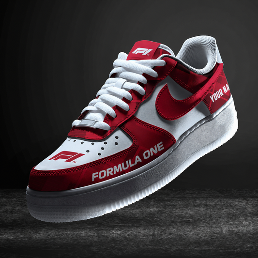 LIMITED RUN - NEW CUSTOMIZED F116 F1 FORMULA ONE AF1 SNEAKERS