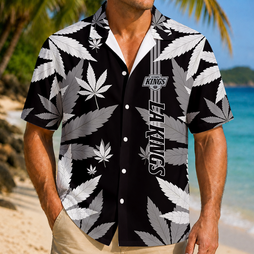 LIMITED EDITION - NEW CUSTOMIZED NHL16 LAK LOS ANGELES KINGS UNISEX HAWAIIAN SHIRT