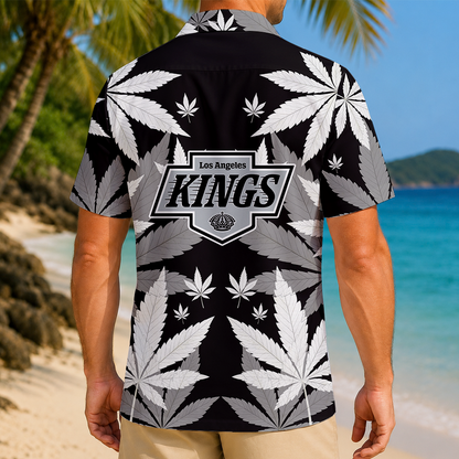LIMITED EDITION - NEW CUSTOMIZED NHL16 LAK LOS ANGELES KINGS UNISEX HAWAIIAN SHIRT