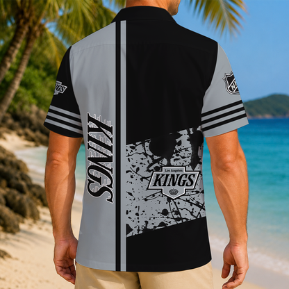 LIMITED EDITION - NEW CUSTOMIZED NHL16 LAK LOS ANGELES KINGS UNISEX HAWAIIAN SHIRT