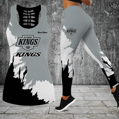 [SUPER SALE] NEW CUSTOMIZED NHL16 LAK LOS ANGELES KINGS MEN'S DRAWSTRING CARGO SHORTS