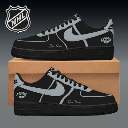 LIMITED EDITION - NEW CUSTOMIZED NHL16 LAK LOS ANGELES KINGS AF1 SNEAKER