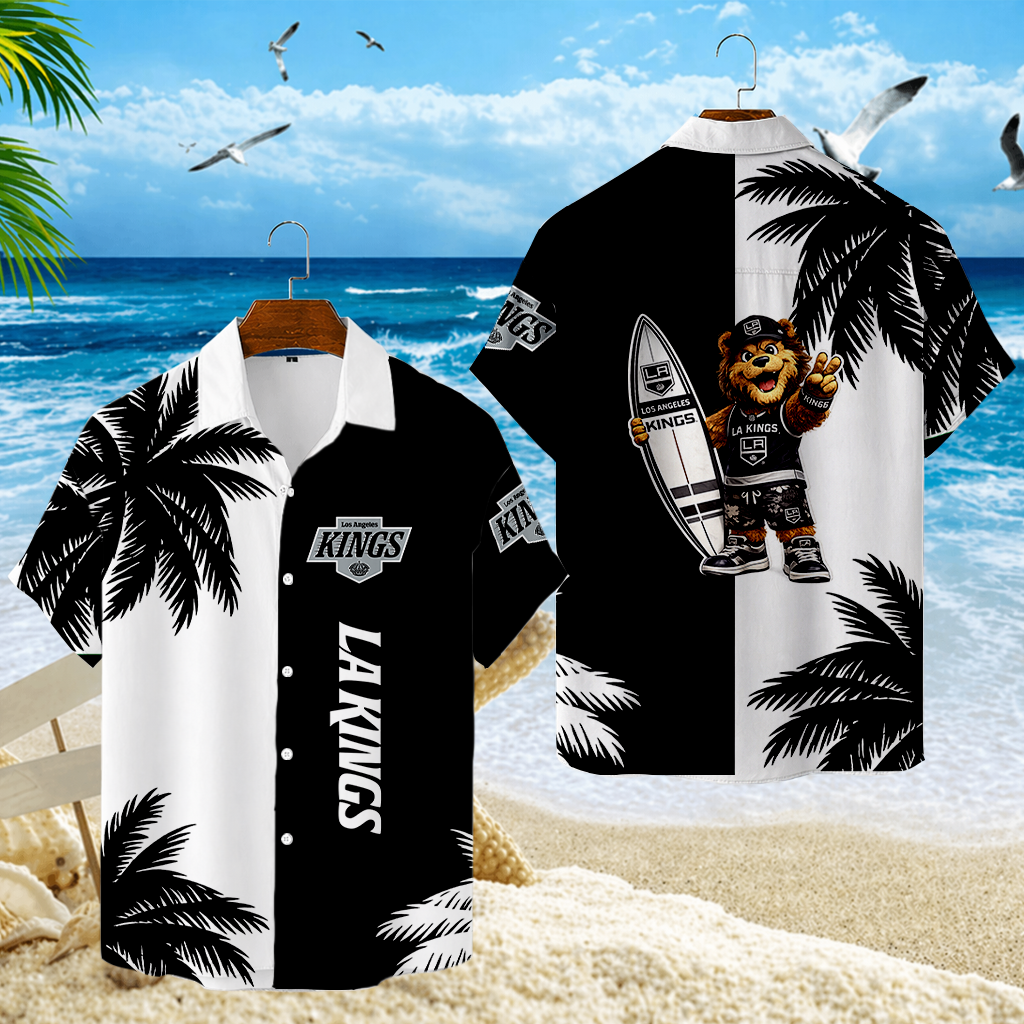 LIMITED EDITION - NEW CUSTOMIZED NHL16 LAK LOS ANGELES KINGS UNISEX HAWAIIAN SHIRT