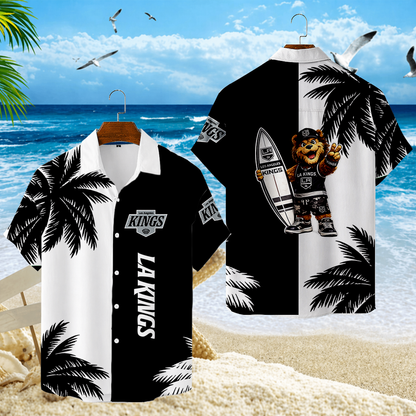 LIMITED EDITION - NEW CUSTOMIZED NHL16 LAK LOS ANGELES KINGS UNISEX HAWAIIAN SHIRT
